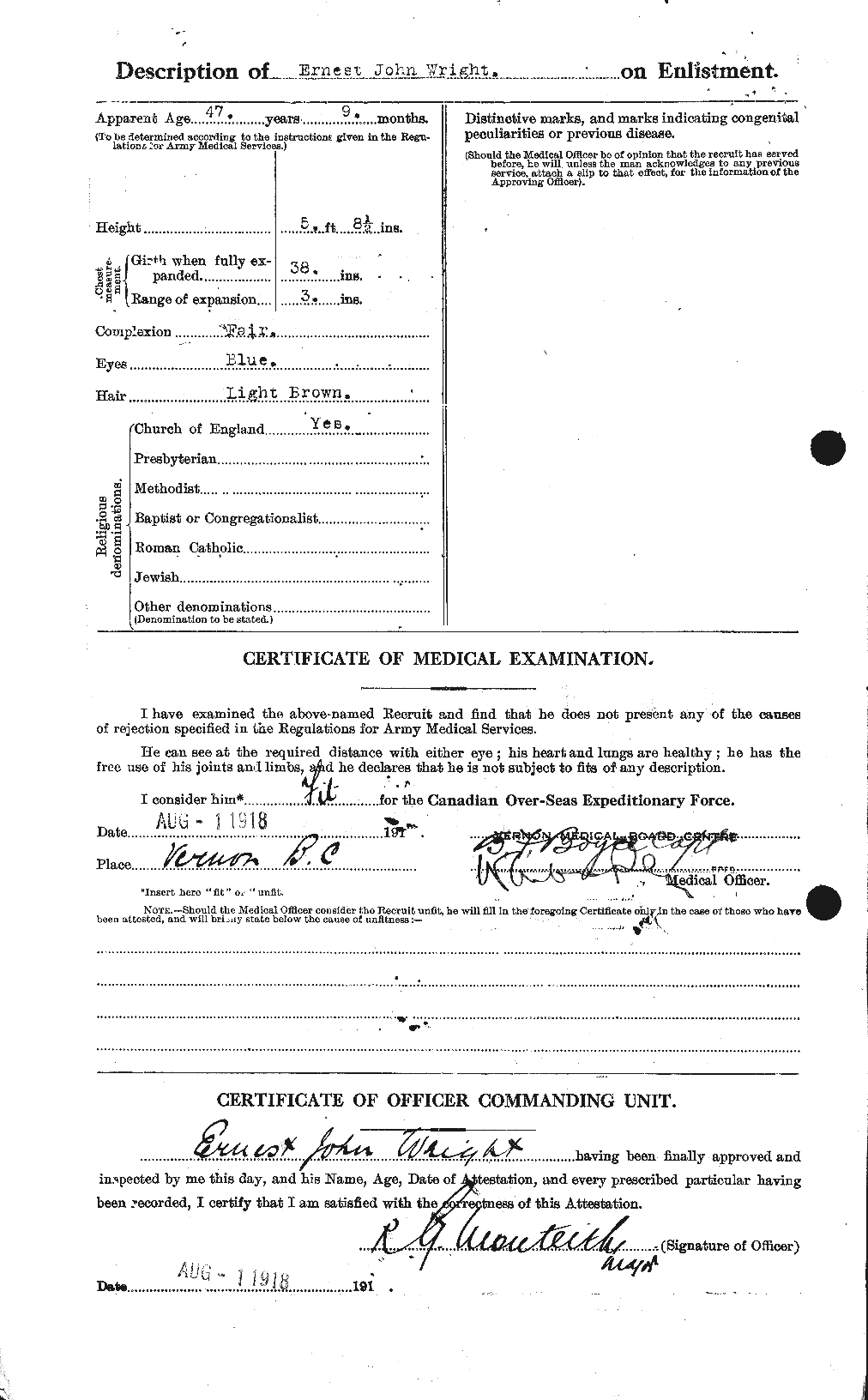 Personnel Records of the First World War - CEF 683876b