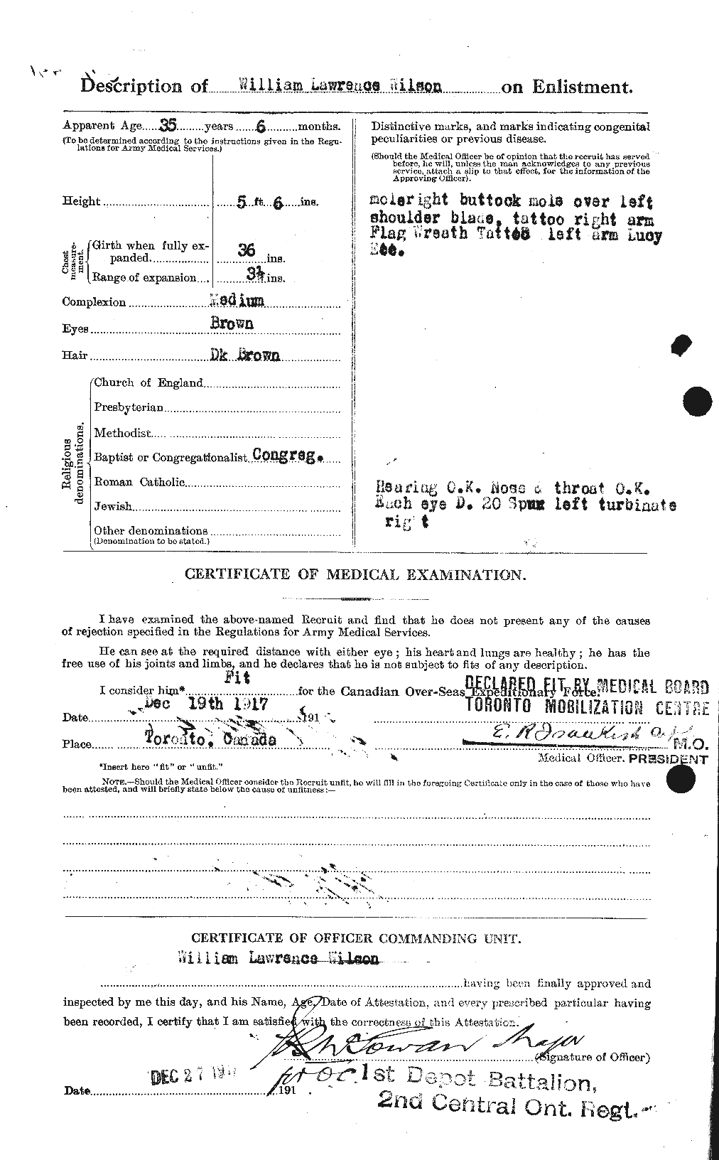Personnel Records of the First World War - CEF 684068b