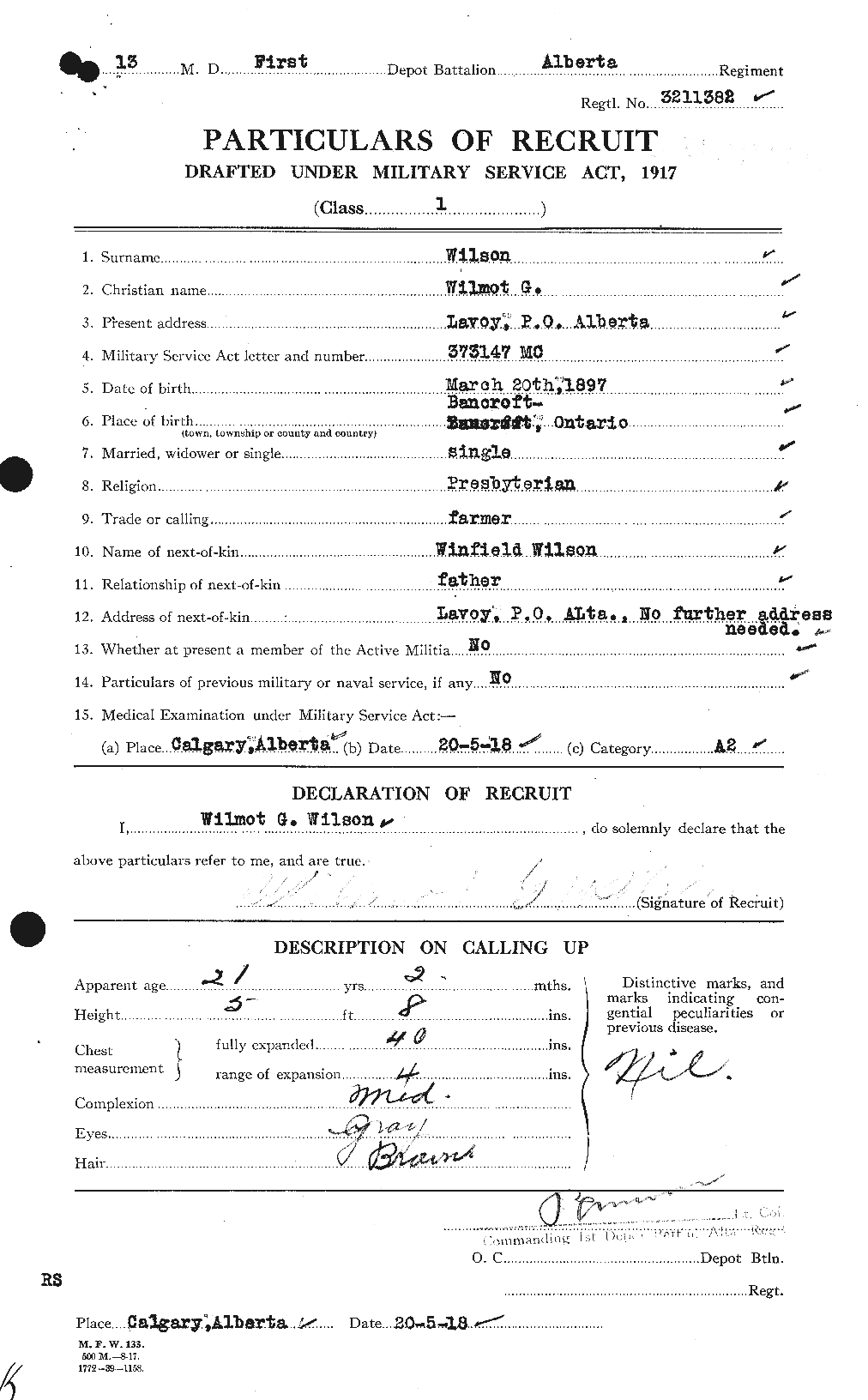 Personnel Records of the First World War - CEF 684124a