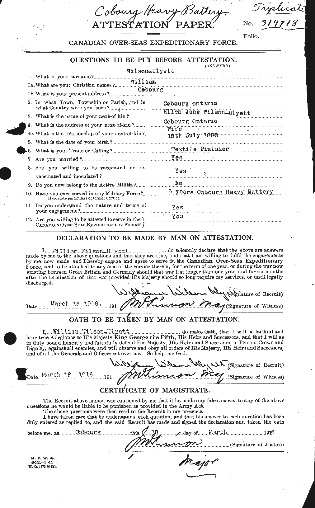 Personnel Records of the First World War - CEF 684128a