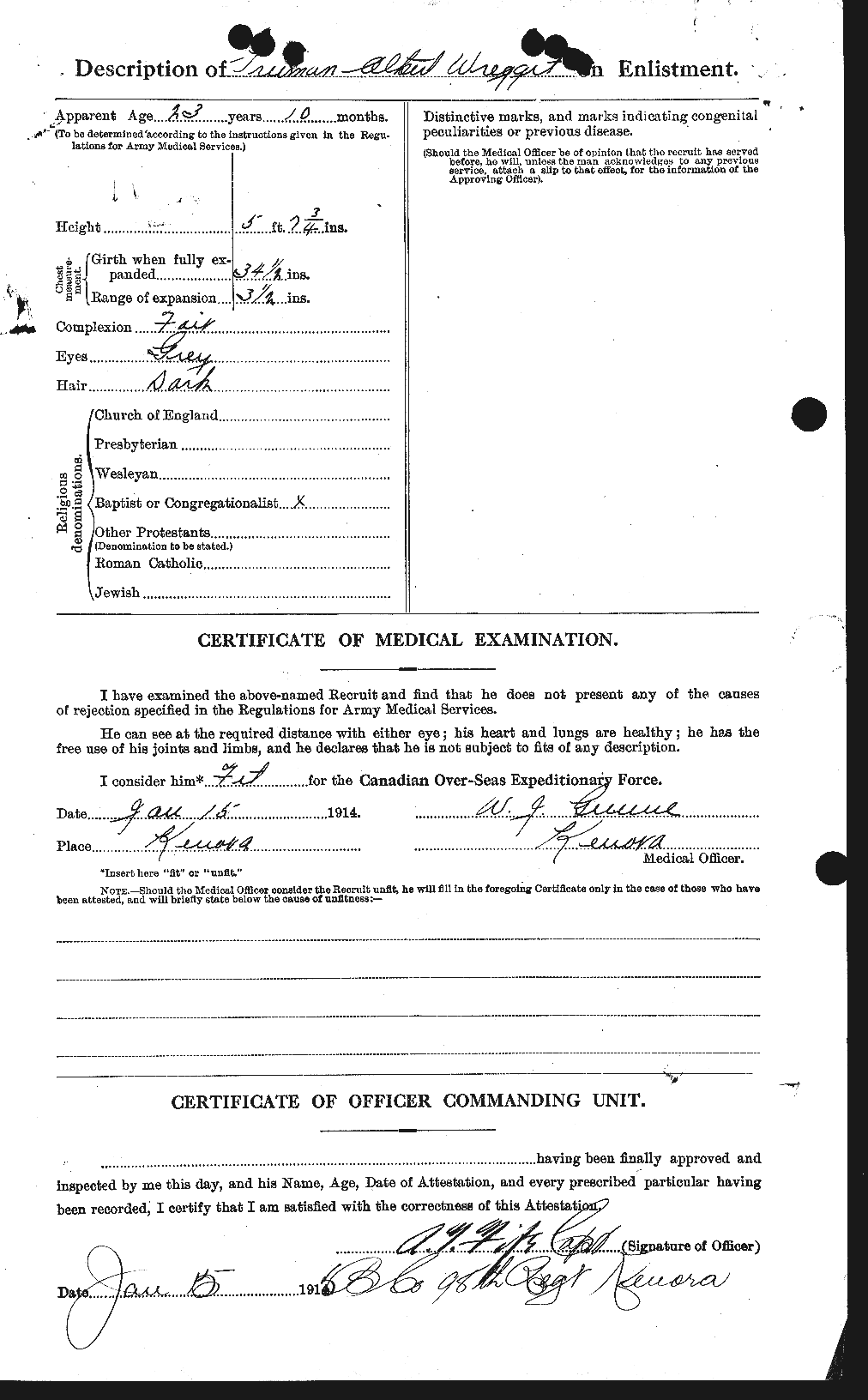 Personnel Records of the First World War - CEF 687551b