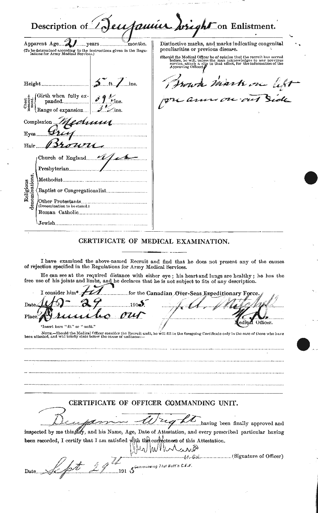 Personnel Records of the First World War - CEF 688198b