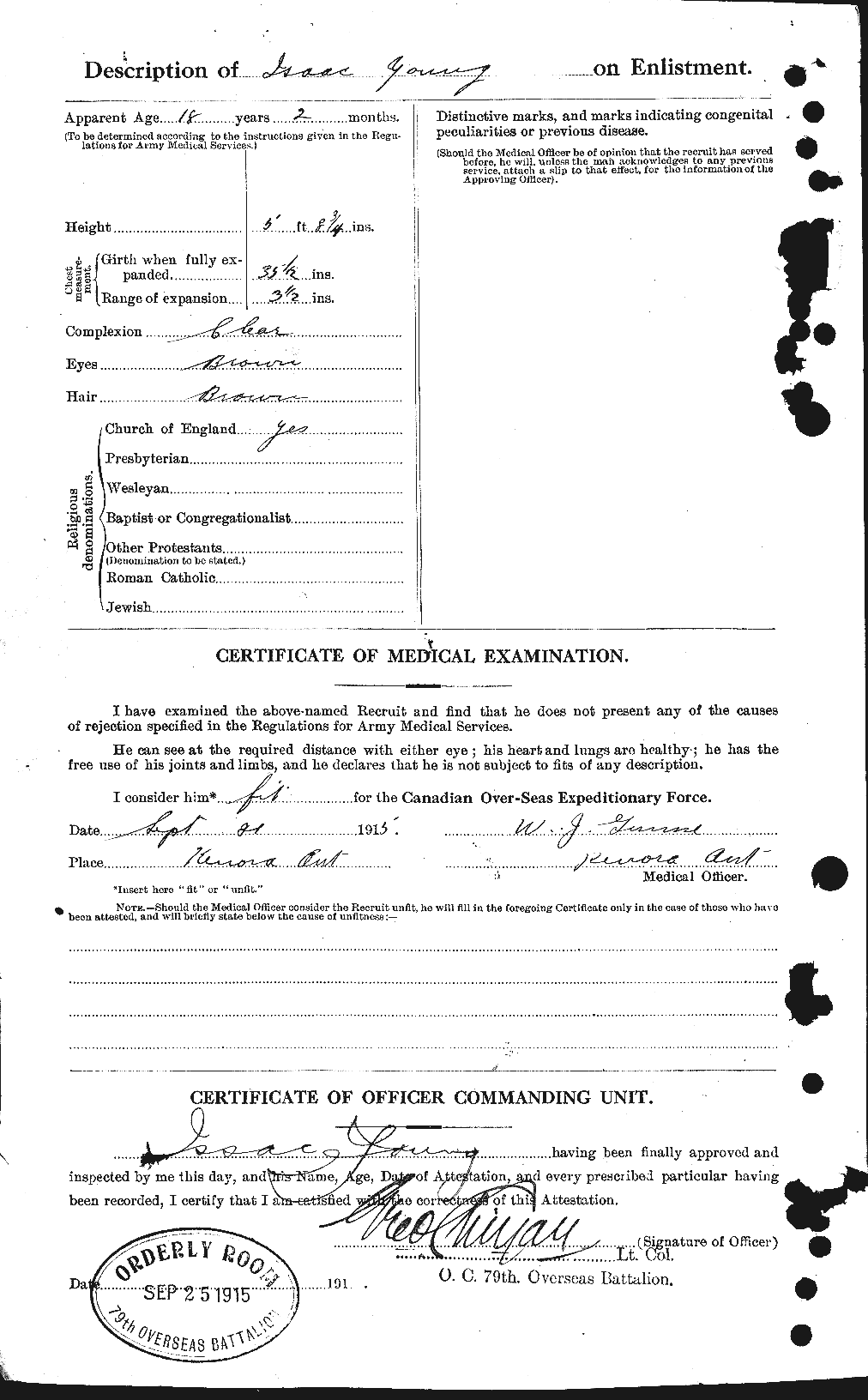 Personnel Records of the First World War - CEF 690582b