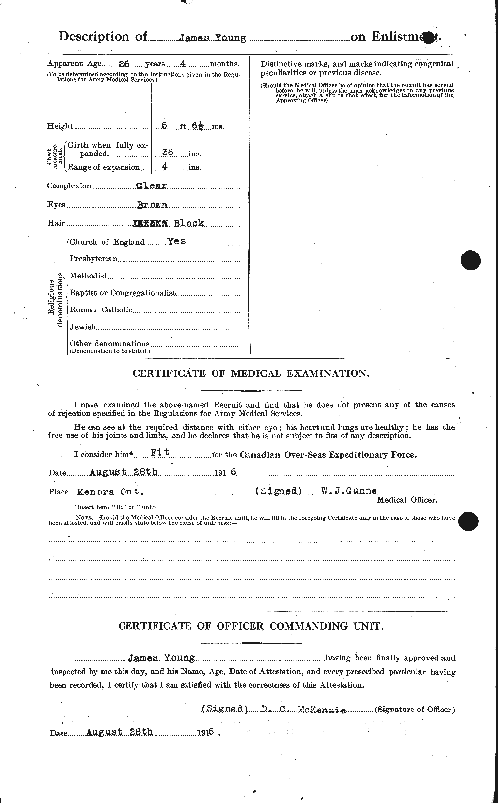Personnel Records of the First World War - CEF 690596b