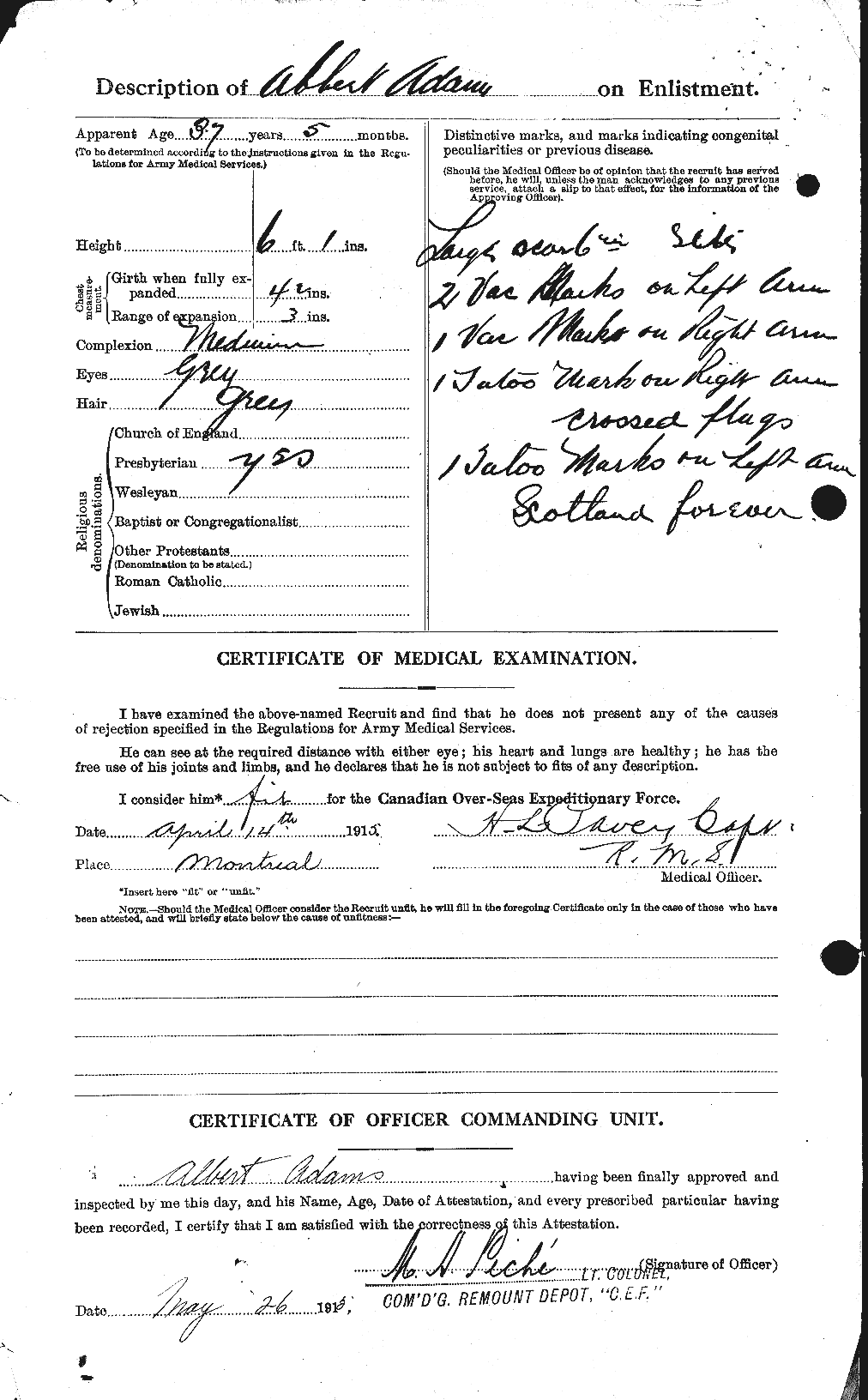 Personnel Records of the First World War - CEF 690898b