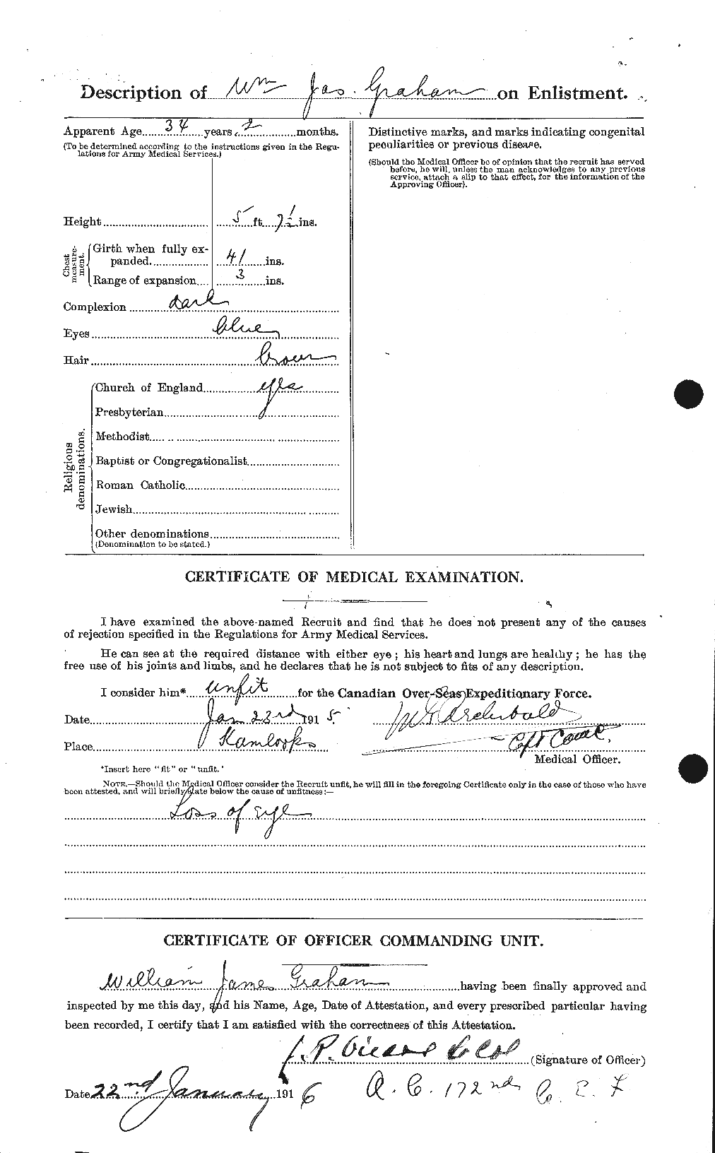 Personnel Records of the First World War - CEF 691150b