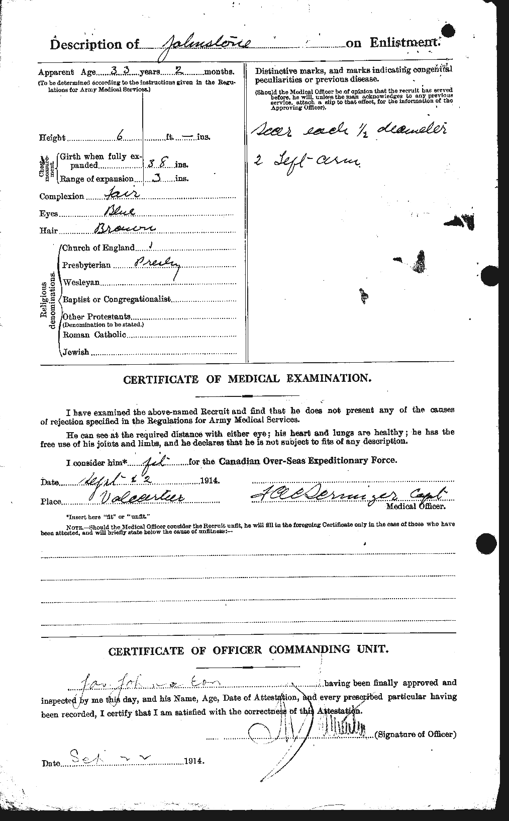 Personnel Records of the First World War - CEF 691487b