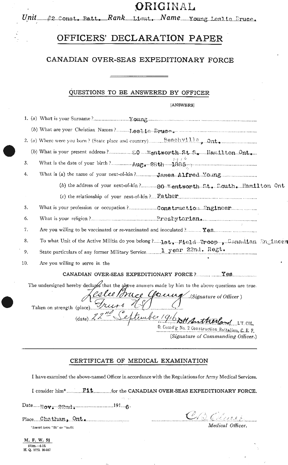 Personnel Records of the First World War - CEF 691729a