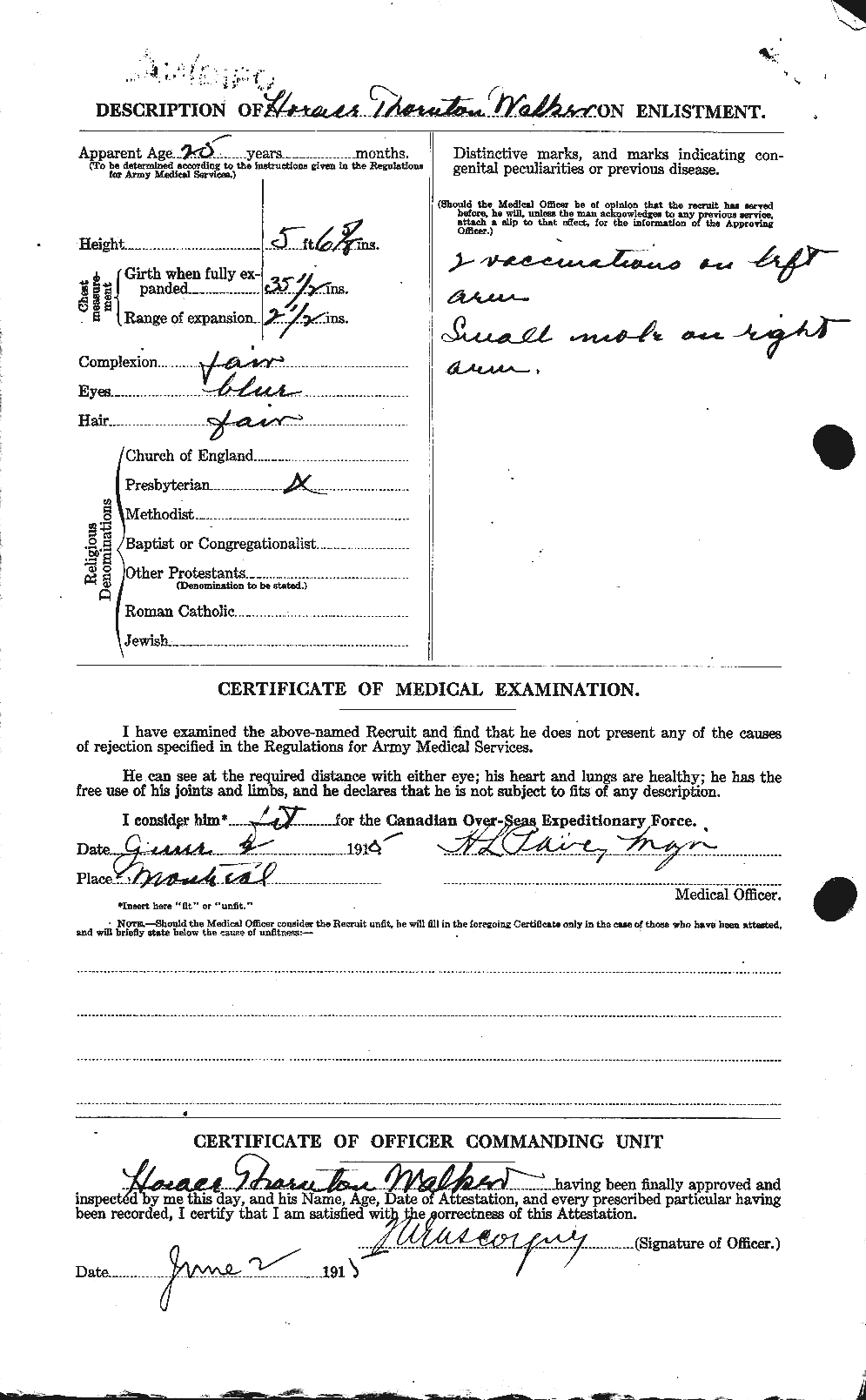 Personnel Records of the First World War - CEF 692085b