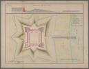Plan [et profil] du fort de la Mobile en l'etat qu'il estoit au mois de janvier 1732.--1 image-1