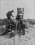 Boche concrete mixing machine recently captured. July, 1917. July, 1917.