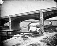 Canal and Bridges. [ca. 1880].