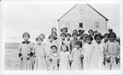 Convent girls at [Fort] Providence [N.W.T., 1927] 1927