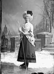 Miss Fraser in costume. Feb. 1889.