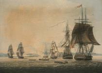 Attaque contre le fort Oswego sur le lac Ontario, Amérique du Nord, 6 mai 1814. 8 avril 1817