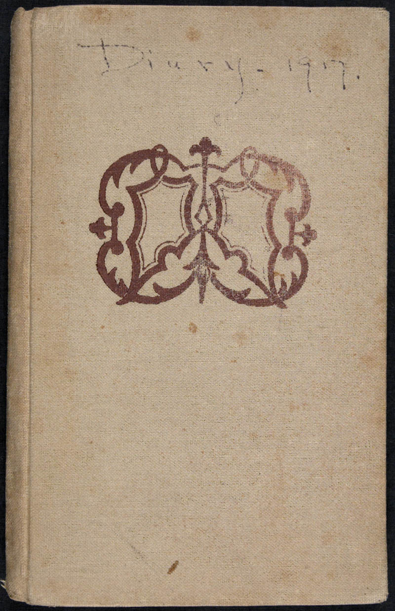 Diary - 1917, Volume Number: , Page Number: 1