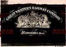 Great Western Railway Company, Royal Coat of Arms on company's cheque form s. n.d.