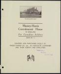 Bulletin, Massey-Harris Convalescent Home - Number 13.