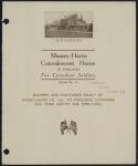 Bulletin, Massey-Harris Convalescent Home - Number 16.