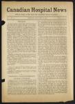 Canadian Hospital News (Granville Canadian Special Hospital-Ramsgate and Buxton) - Volume 1, Number 10.