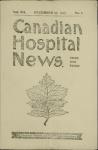 Canadian Hospital News (Granville Canadian Special Hospital, Buxton) - Volume 7, Number 1.