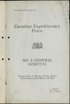 Canadian Expeditionary Force - Miscellaneous Medical Units - Nominal Roll of Officers, Non-Commissioned Officers and Men.