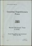 Canadian Expeditionary Force - 1st to 4th Divisional Trains - Nominal Roll of Officers, Non-Commissioned Officers and Men.