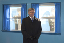 [Prime Minister Stephen Harper visits the Demilitarized Zone that divides North and South Korea] 6 December 2009