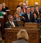 [Jim Flaherty, Minister of Finance, tables the Economic Action Plan 2012: Our plan for jobs, growth and long-term prosperity, in the House of Commons] 29 March 2012