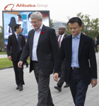[Prime Minister Stephen Harper meets with Jack Ma, Founder and Executive Chairman of the Alibaba Group, during his official visit to China] 7 November 2014