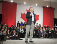 [Prime Minister Stephen Harper celebrates the fifth anniversary of his election to government in Ottawa, Ontario] 23 January 2011