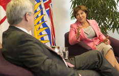 [Prime Minister Stephen Harper meets with British Columbia Premier Christy Clark in Vancouver, British Columbia] 14 September 2013