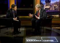 [Prime Minister Stephen Harper is interviewed by CNN's Fareed Zakaria in New York City] 23 February 2009
