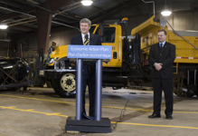 [Prime Minister Stephen Harper and Nova Scotia Premier Rodney MacDonald announce a $17.5-million upgrade to Nova Scotia's Highway 101 in Halifax] 6 March 2009
