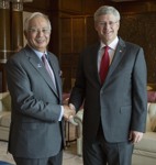 [Prime Minister Stephen Harper meets with Dato' Sri Mohd Najib bin Tun Abdul Razak, Prime Minister of Malaysia in Kuala Lumpur, Malaysia] 5 October 2013