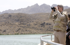 [Prime Minister Stephen Harper is given a guided tour of the Dahla Dam in Kandahar, Afghanistan] 7 May 2009