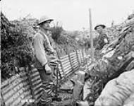 Draining trenches. 22nd Infantry battalion (French Canadian). July, 1916 July, 1916