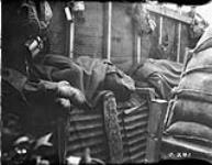 Men Resting. 22nd Infantry Battalion (French Canadian). July, 1916 July, 1916
