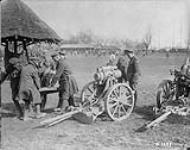 German Trench Mortars captured by Canadians. April, 1917 April, 1917.