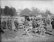 Canadians captured several German Trench Mortars. April, 1917 Apr., 1917