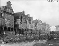 The grand old residences in Arras have not escaped the bombardments. May, 1917 May, 1917.