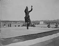 (Dancing) Piper of 42nd Bn. dancing in the open competition. Canadian Highland Sports Meet. July, 1918 July 1918.
