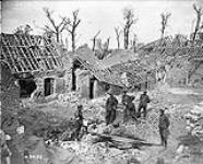 In Bourlon Village. Advance East of Arras. October, 1918 October 1918.