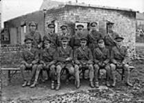 Officers of No. 2 Coy., 2nd Canadian Machine Gun Battalion. November, 1918 Nov., 1918