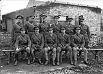 Officers of No. 1 Coy., 2nd Canadian Machine Gun Battalion. November, 1918 Nov., 1918