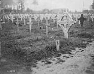 Grave of Major G.V. Nelson, 18th Can. Infantry Battalion. July, 1918 July 1918.