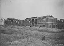 The Civil Hospital in Lens recently captured by Canadians. September, 1917 1914-1919
