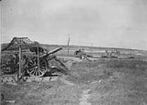 Corps Tramways bringing up ammunition to 4th Canadian Siege Battery, Souchez. September, 1917 September 1917.
