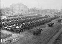 Transport complete of the 2nd Canadian Machine Gun Battalion. January, 1919 Jan., 1919