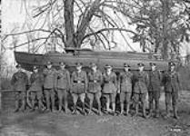 Officers & N.C.O.s, 3rd Division Pontoon Bridging and Transport Unit. January, 1919 Jan., 1919